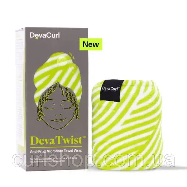 Тюрбан DevaCurl Deva Twist із 100% мікрофібри