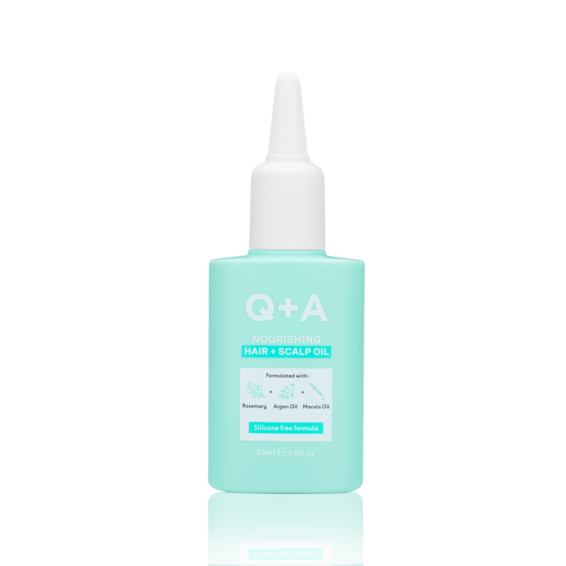 Живильна олія для волосся та шкіри голови Q+A Nouroshing Scalp+Hair Oil  2141 фото