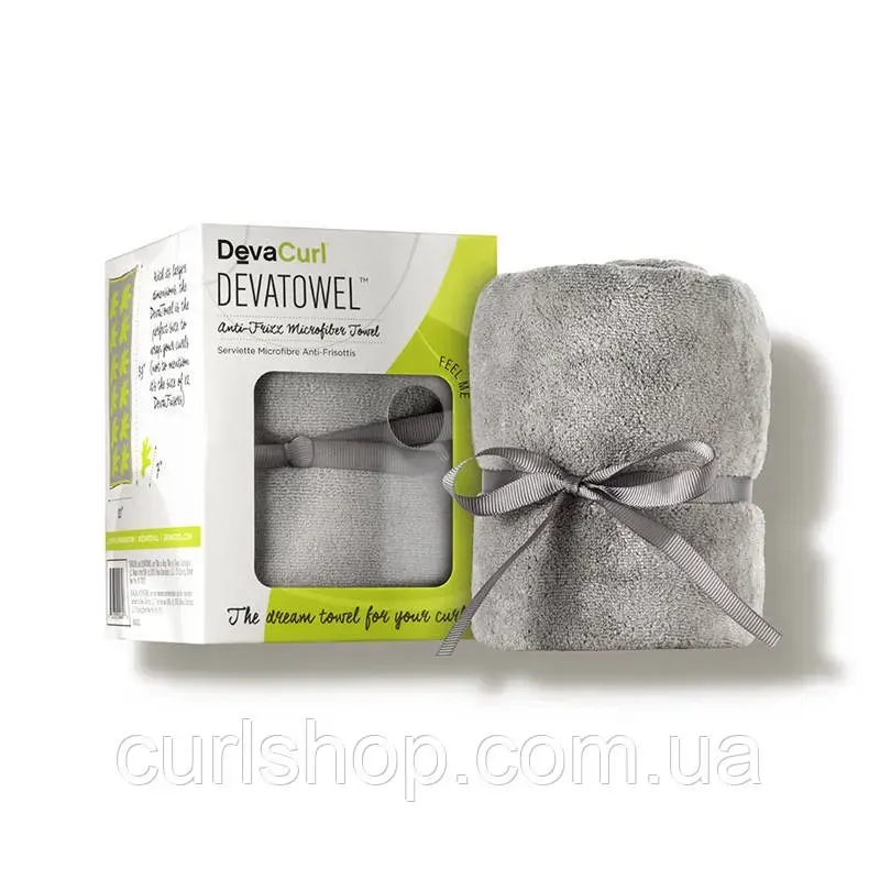 Рушник DevaCurl DevaTowel для плопінгу 100% мікрофібра (80% поліестр, 20% поліамід)