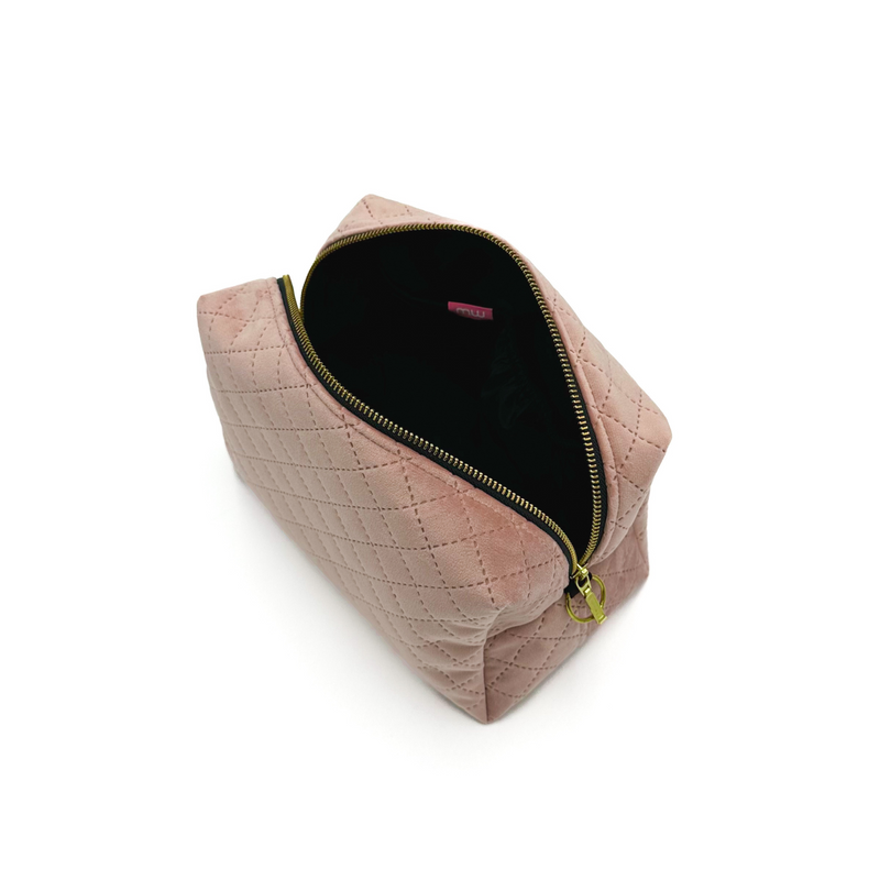 Косметичка MALLOW accessories колір пудрова вафелька розмір XL 1284 фото