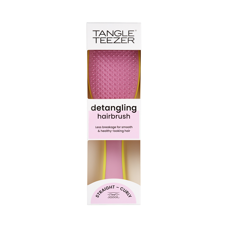 Щітка для волосся Tangle Teezer The Ultimate Detangler Hyper Yellow & Rosebud tt13 фото