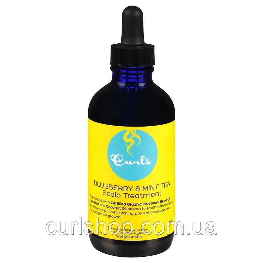 Сироватка Blueberry & Mint tea Curls Scalp Treatment для росту волосся